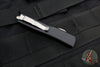 Microtech UTX-70 OTF Knife- Spartan Edge- Black Handle- Apocalyptic Plain Edge Blade 249-10 AP