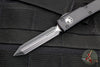 Microtech UTX-70 OTF Knife- Spartan Edge- Tactical- Black Handle- Black Blade 249-1 T