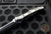 Microtech Socom Bravo PROTOTYPE Tanto Edge Full Serrated Bead Blast Finish Titanium Handle with Carbon Fiber Scales Bronze Pivot Collar 261-9 CTFI PR