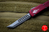 Microtech UTX-70 Red Hellhound (OTF) Apocalyptic Blade 419-10 APRD