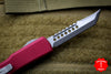 Microtech UTX-70 Red Hellhound (OTF) Apocalyptic Blade 419-10 APRD