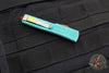 Microtech UTX-70 OTF Knife- Hellhound Edge- Bounty Hunter- Apocalyptic Blade 419-10 BH