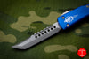 Microtech UTX-70 Blue Hellhound (OTF) Stonewash Blade 419-10 BLS