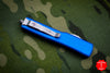 Microtech UTX-70 Blue Hellhound (OTF) Stonewash Blade 419-10 BLS