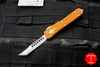 Microtech UTX-70 Orange Hellhound (OTF) Stonewash Blade 419-10 OR