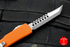 Microtech UTX-70 Orange Hellhound (OTF) Stonewash Blade 419-10 OR