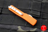 Microtech UTX-70 Orange Hellhound (OTF) Stonewash Blade 419-10 OR