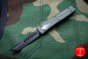 Microtech UTX-70 OD Green Hellhound (OTF) Solid Black DLC Blade 419-1 DLCTODS