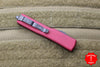 Microtech UTX-70 Red Hellhound (OTF) Solid Black DLC Blade 419-1 DLCTRDS