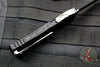 Microtech Hera OTF Knife- Double Edge- Black Handle- Stonewash Blade 702-10