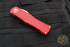 Microtech Hera- Double Edge- Red Handle- Stonewash Blade 702-10 RD