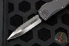 Microtech Hera Shadow OTF Knife- Double Edge- Black DLC Full Serrated Blade AND HW 702-3 DLCTSH