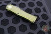 Microtech Hera- Double Edge- OD Green Handle With Black Full Serrated Edge Blade 702-3 OD