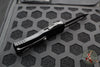 Microtech Hera- Tactical- Double Edge- Black Handle With Black Full Serrated Edge Blade 702-3 T