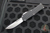 Microtech Hera OTF Knife- Frag- Single Edge- Black Frag Handle- Stonewash Plain Edge 703-10 FRS