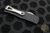 Microtech Hera OTF Knife- Frag- Single Edge- Black Frag Handle- Stonewash Plain Edge 703-10 FRS