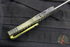 Microtech Hera OTF Knife- Frag- Single Edge- Grenade Green Frag Handle- Apocalyptic Full Serrated Edge 703-12 APFRGS