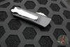 Microtech Mini Troodon OTF Knife- Hellhound Edge- Black Handle- Stonewash Blade 819-10 S