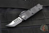 Microtech Mini Troodon OTF Knife- Hellhound Edge- Tactical- Black Handle- Black Blade 819-1 TS