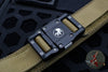 Microtech "APIS" Belt, Various Sized Mens Coyote Nylon with Black Aluminum Buckle With Claw Logo