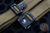 Microtech "APIS" Belt, Various Sized Mens Coyote Nylon with Black Aluminum Buckle With Claw Logo