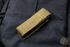 Benchmade Adamas OTS Auto FDE Part Serrated Drop Point OD Green Body 2750SFE-2