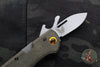 Benchmade Weekender Folder Knife- Two Slip Joint Blades and Opener- Dark Brown Micarta Scales 317-1