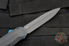 Benchmade Autocrat Double Edge OTF Auto- Black G-10 With Black DLC Plain Edge Blue HW 3400BK