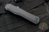 Benchmade Autocrat Double Edge OTF Auto- Black G-10 With Black DLC Plain Edge Blue HW 3400BK
