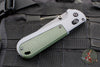 Benchmade Redoubt- Drop Point- Gray Grivory Scales- Black Serrated Edge Blade 430SBK