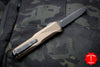 Benchmade Phaeton Single Edge OTF Auto FDE Handle With Black Plain Edge 4600DLC-1