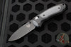 Benchmade Mini-Boost Axis-assisted- Drop Point- Black With Gray Inset- Black Plain Edge 595BK