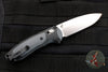 Benchmade Mini-Boost Axis-assisted- Drop Point- Black With Gray Inset- Satin Plain Edge 595