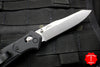Benchmade Osbourne Reverse Tanto Black G-10 Satin Blade Green Spacers Axis lock folder 940-2