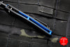 Benchmade Mini Osbourne- Manual Folder- Reverse Tanto- Black Handle- Black Blade- Blue Liner and Backspacer- Axis lock 945BK-1