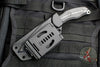Borka Blades SB1 Fixed Blade -Stonewash with Black Micarta Scales