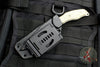Borka Blades SB1 Fixed Blade -Stonewash with Green Micarta Scales