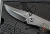 Borka Blades/Marfione Custom Knives Collaboration SBKF Custom Folder Set- Carboquartz with DLC Finished Blade And Hitex Tritium Inlaid Chip