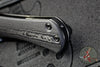 Borka Blades/Marfione Custom Knives Collaboration SBKF Custom Folder Set- Carboquartz with DLC Finished Blade And Hitex Tritium Inlaid Chip