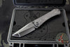 Borka Blades/Marfione Custom Knives Collaboration SBTF Custom Folder Set- Carboquartz with DLC Finished Blade And Hitex Tritium Inlaid Chip