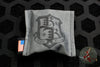 Borka Blades Silver Skull Ring- "Who Dares Wins" - Various Sizes