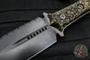 Borka Custom SBD- Double Edge Dagger- 2Saints Skull Custom Handle Scales- DLC Full Serrated Blade- Last One