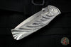 Brian Tighe Custom all Damasteel Breaker Style Thumg Assisted Recurve Folder