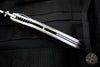 Brian Tighe Custom all Damasteel Breaker Style Thumg Assisted Recurve Folder