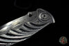 Brian Tighe Custom all Damasteel Breaker Style Thumg Assisted Recurve Folder