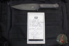 Blackside Customs Fedele X- Tanto Edge- Bounty Hunter Blade- Black Camo Carbon Fiber Scales- BSC-FX-BH-BLKCAMO