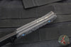 Blackside Customs Fedele X- Tanto Edge- Black Blade- Black Camo Carbon Fiber Scales- Blue Hardware BSC-FX-BLK-BLKCAMO