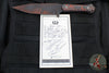 Blackside Customs Fedele X- Tanto Edge- Orange Half-Tone Camo- Orange Camo Carbon Scales BSC-FX-ORCAMO-ORCF