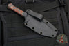 Blackside Customs Fedele X- Tanto Edge- Orange Half-Tone Camo- Orange Camo Carbon Scales BSC-FX-ORCAMO-ORCF