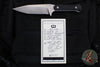 Blackside Customs Fedele X- Tanto Edge- Stonewash with Black G-10 Scales BSC-FX-SW-BLKG10